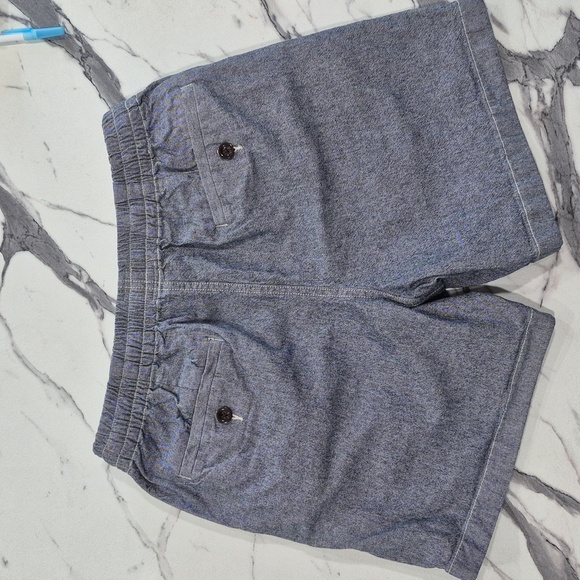 J. Crew 6" Dock Shorts Elastic Waist Chambray Blue, Small - Picture 5 of 7